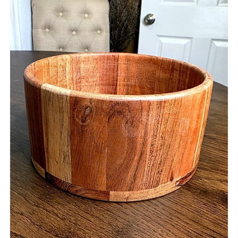 Zassenhaus Acacia Wood Salad Serving Bowl, 11.8